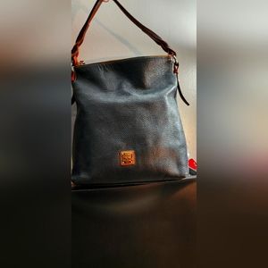 Dooney Bourke Pebble Grain Twist Strap Hobo